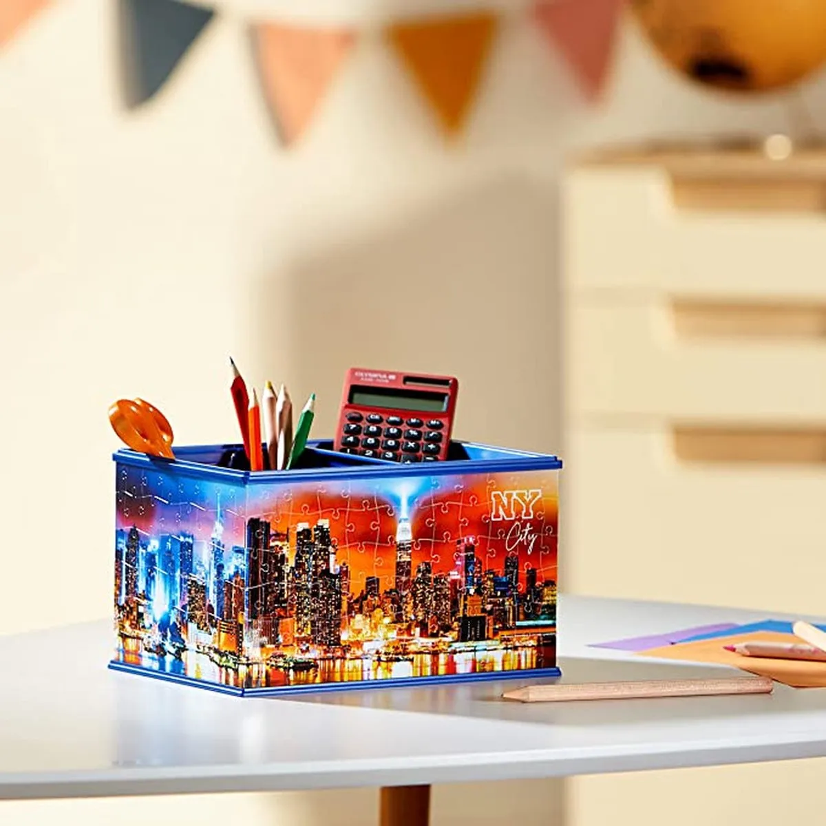 Ravensburger 3D Puzzel Skyline Opbergdoos 216 Stuks - Multicolor
