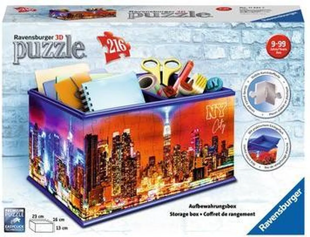 Ravensburger 3D Puzzel Skyline Opbergdoos 216 Stuks