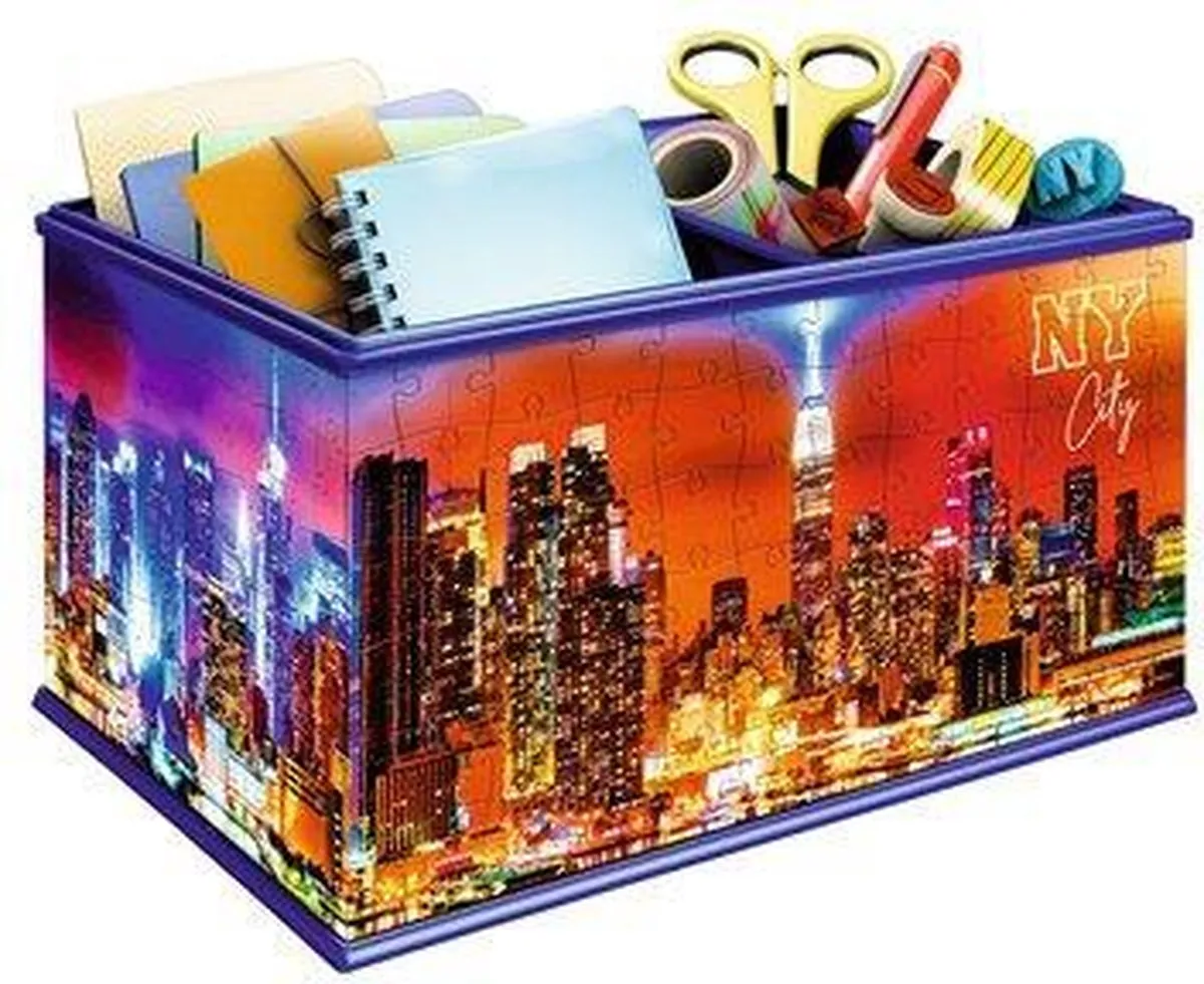 Ravensburger 3D Puzzel Skyline Opbergdoos 216 Stuks - Multicolor