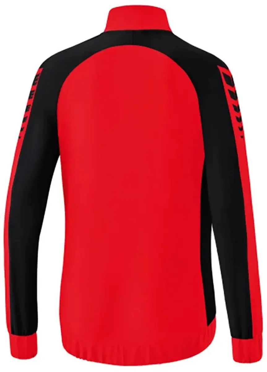 Erima Six Wings Presentatiejack Dames - 40 - Zwart/Rood - afbeelding 2 van 6