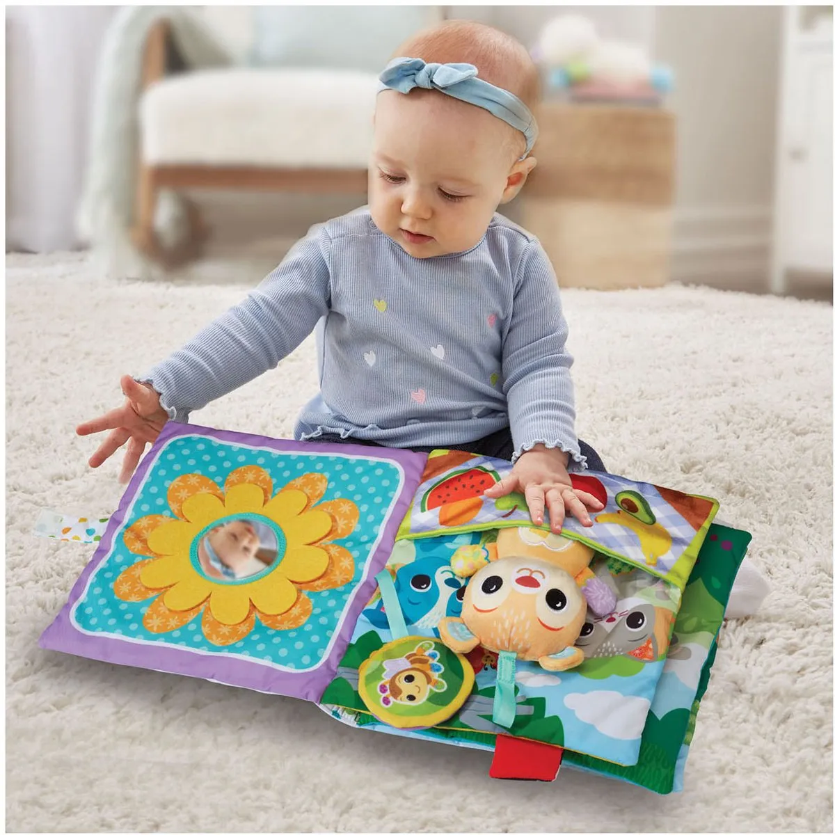 VTech Baby's Grote Knuffelboek - Multicolor - afbeelding 6 van 6