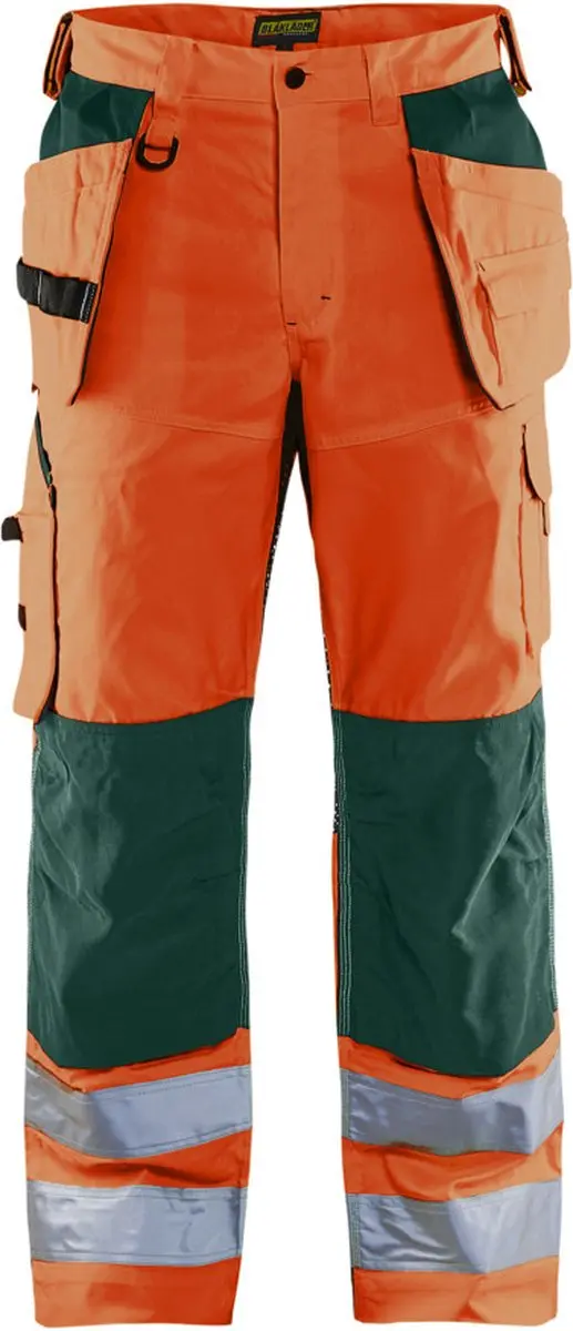 Blaklader Werkbroek High Vis met ventilatie 1565-1811