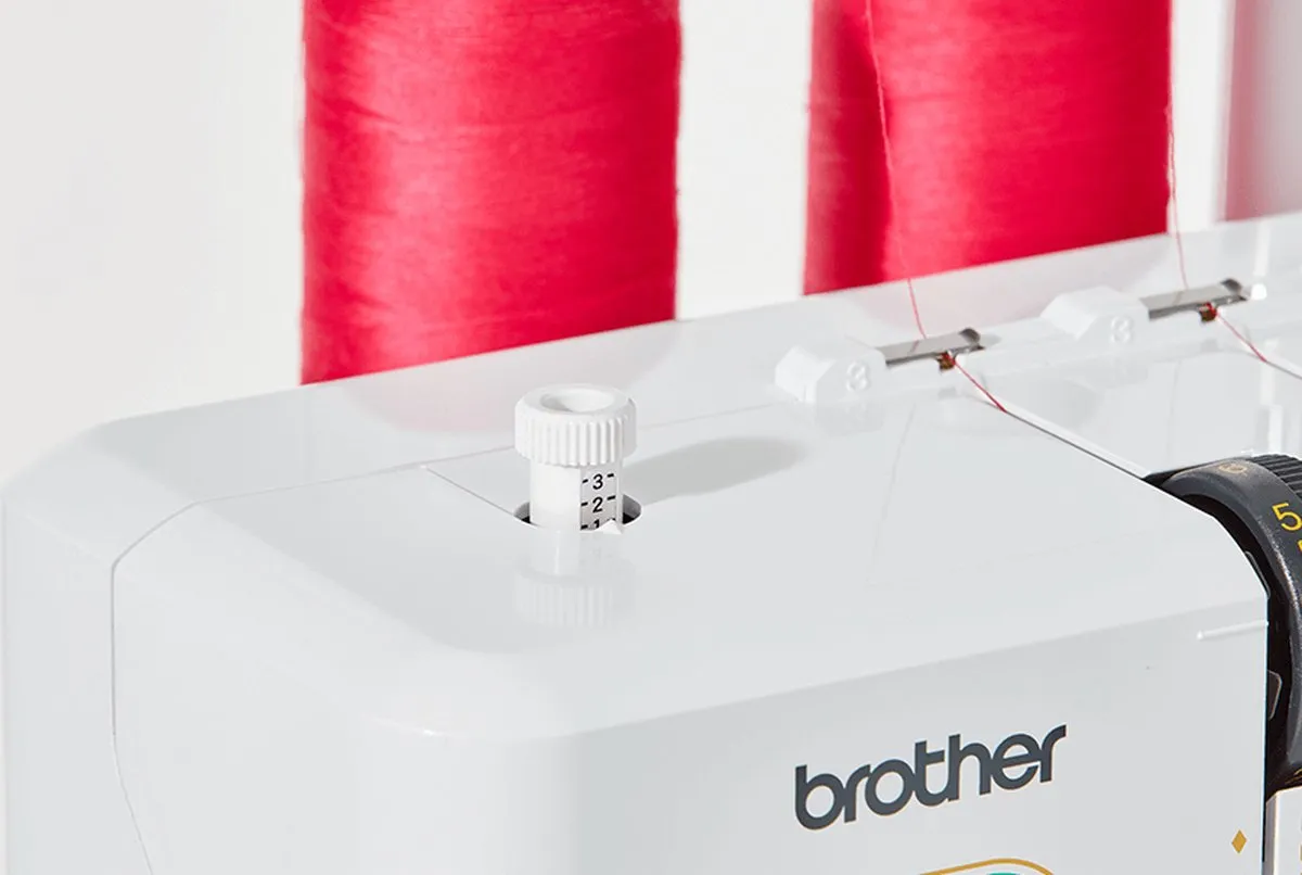 Brother CV3440 Coverlock - 1000 St/min - Wit