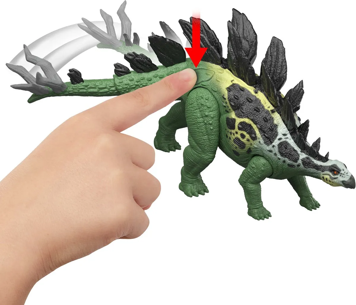 Mattel Jurassic World Survival Action Figure MATTJKL85 - Stegosaurus Multi