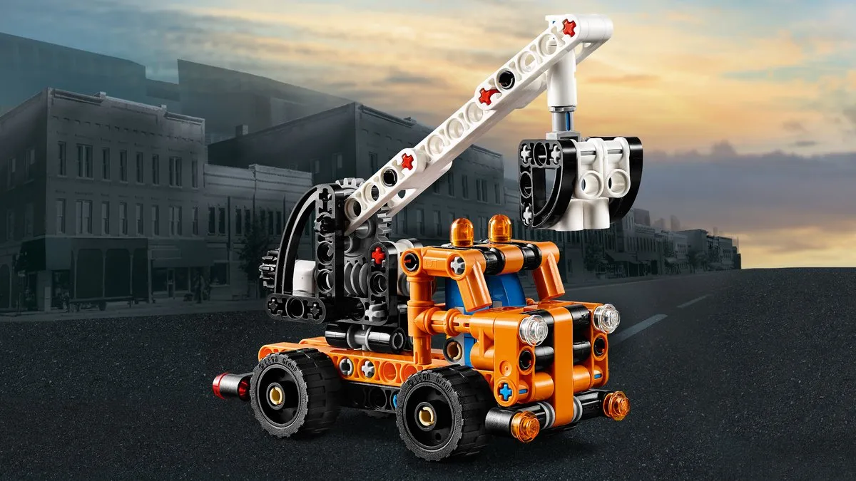 LEGO Technic Hoogwerker 42088 - 155 Stukken - Zwart