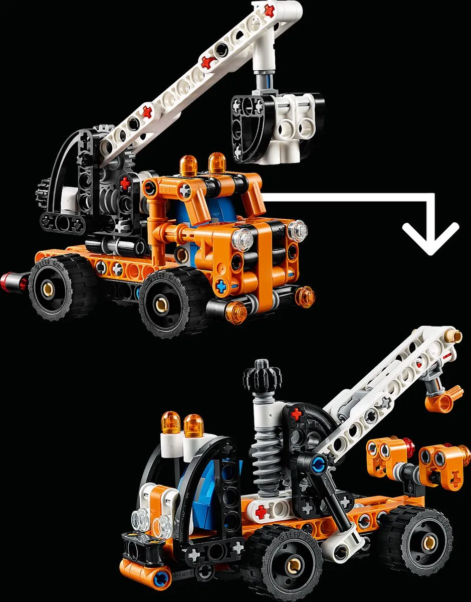 LEGO Technic Hoogwerker 42088 - 155 Stukken - Zwart - afbeelding 6 van 6