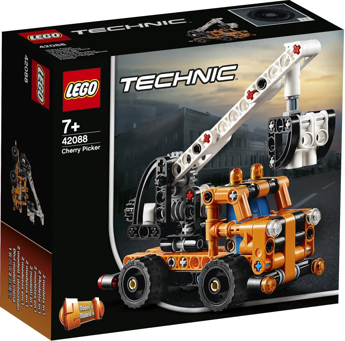 LEGO Technic Hoogwerker 42088 - 155 Stukken - Zwart