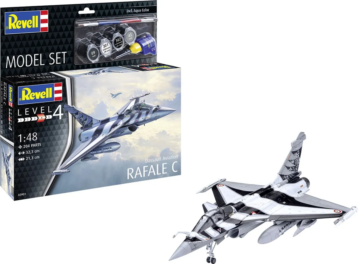 Revell 63901 Dassault Aviation Rafale C Modelbouwpakket 1:48