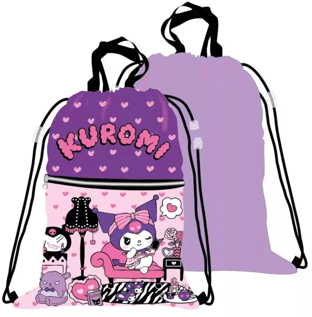 Kuromi Gymtas - 40cm - Paars