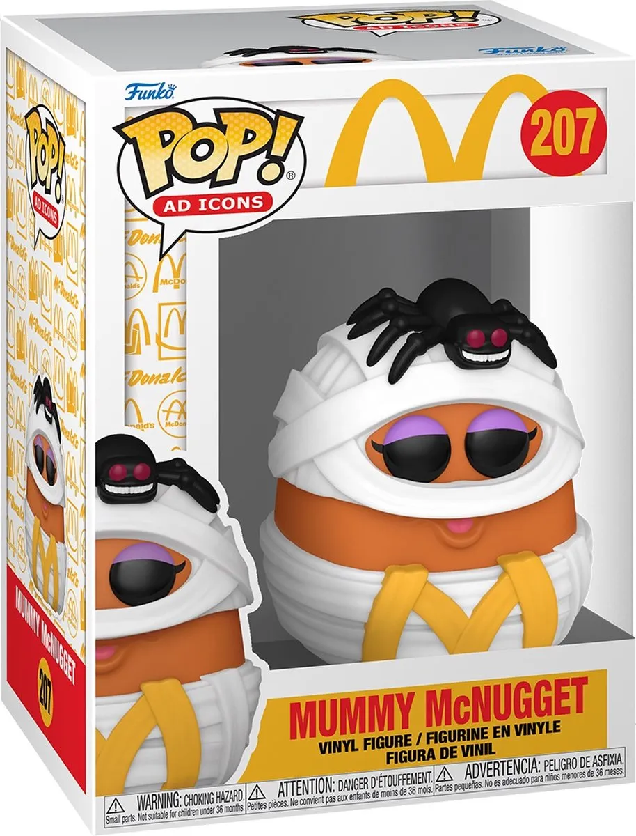 Funko Pop! Ad Icons McDonald's Mummy McNugget #207 - 74067