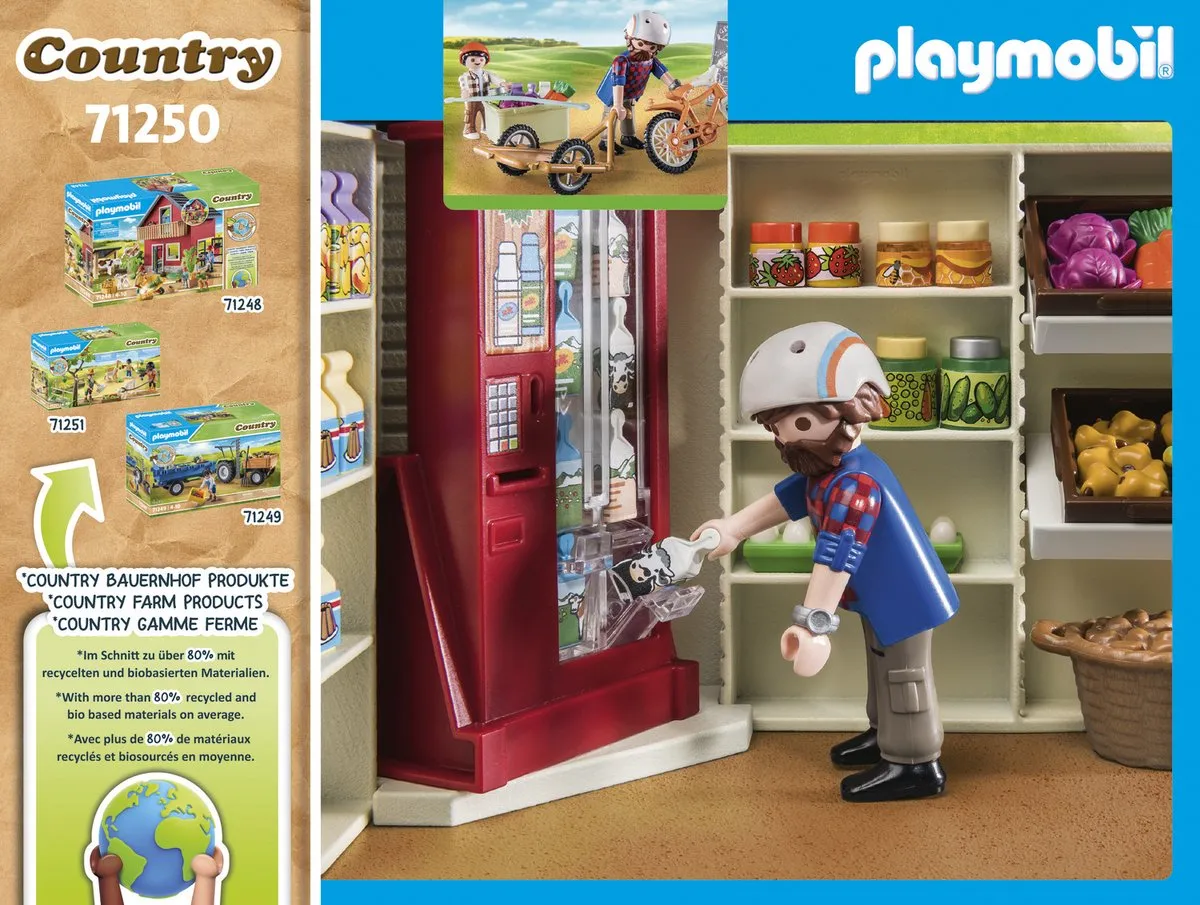 Playmobil Country 24-uurs Boerderijwinkel 71250 - afbeelding 6 van 6