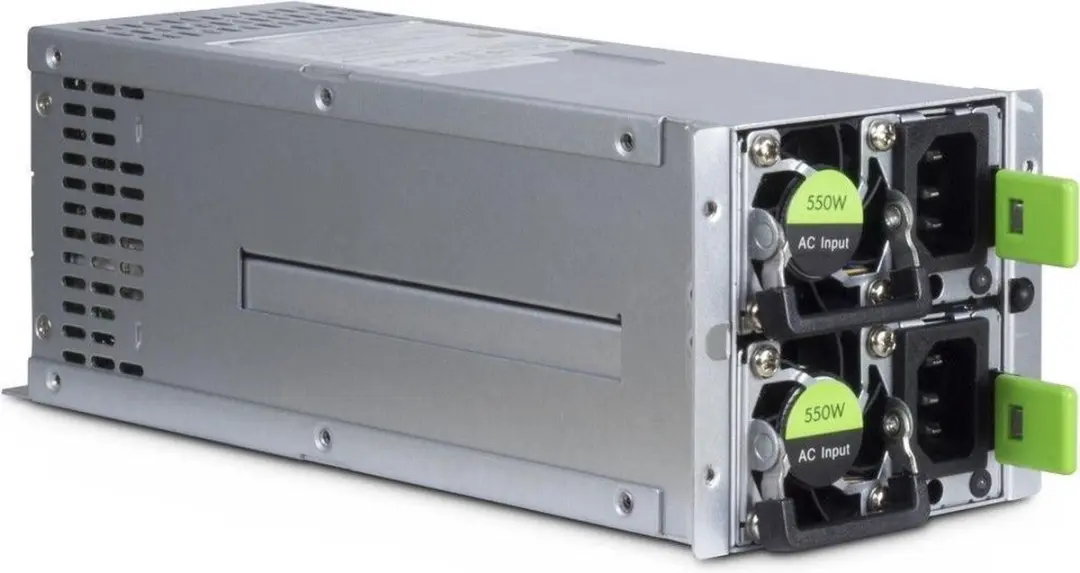 Inter-Tech Aspower R2A-DV0550-N power supply unit 550 W 20+4 pin ATX Roestvrijst