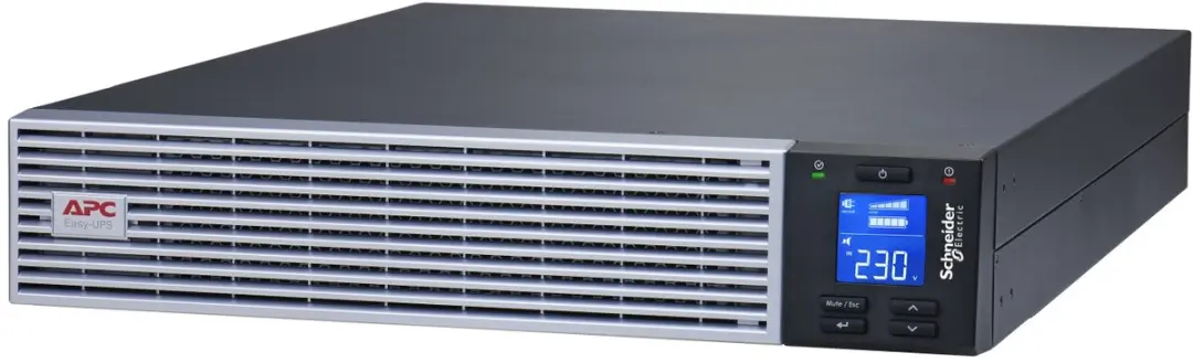 APC Easy UPS On-Line, 3 kVA, lithium-ion, rack/toren 2U, 230 V, 6 IEC C13- en 1