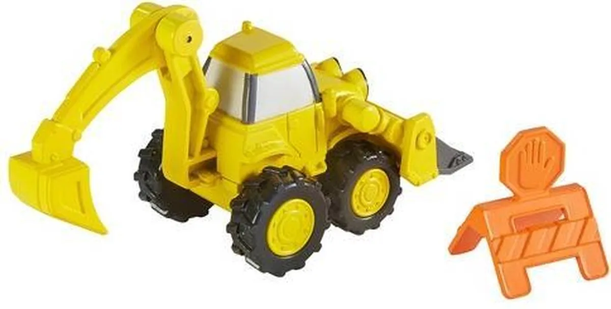 Mattel Bob de Bouwer Scoop Die-cast Voertuig - Geel
