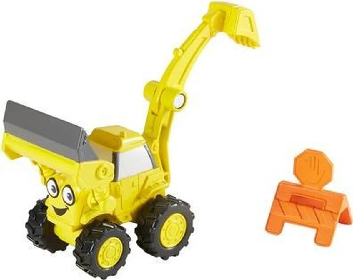 Mattel Bob de Bouwer Scoop Die-cast Voertuig - Geel