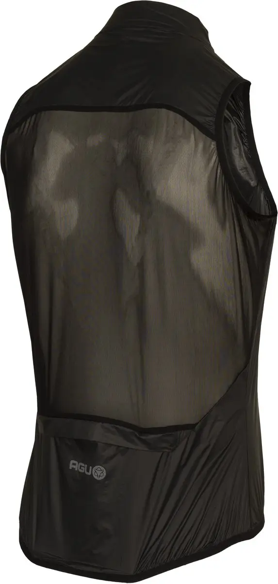 AGU Essential Windbody Fietslaag Wielrenvest M - Zwart