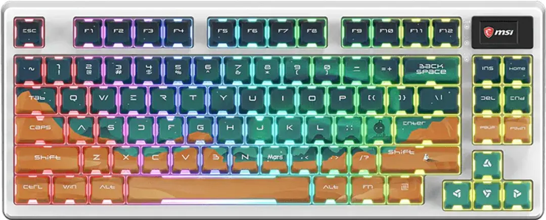 MSI FORGE GK600 TKL Wireless Mars Toetsenbord
