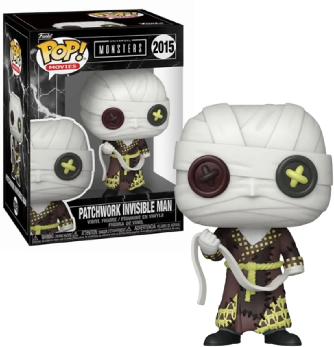 Funko Pop! Movies Universal Monsters Patchwork Invisible Man #2015