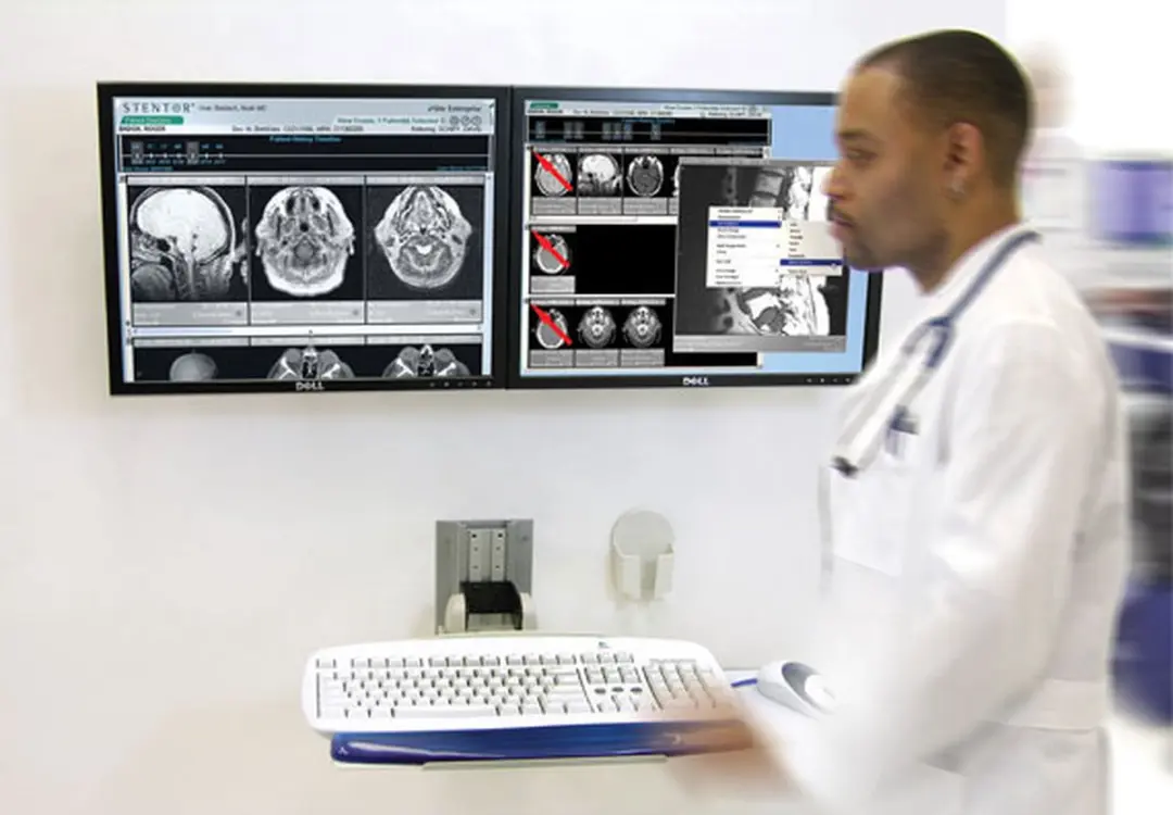 Ergotron Neo-Flex Dual Monitor Wandbeugel 61cm - Zilver