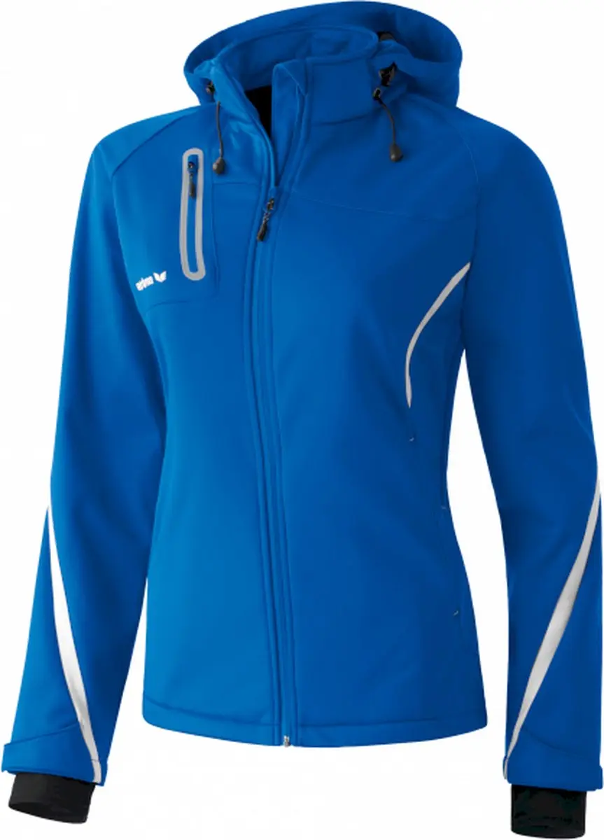 Erima Function Softshell Jack Dames - Antraciet/Zwart 38