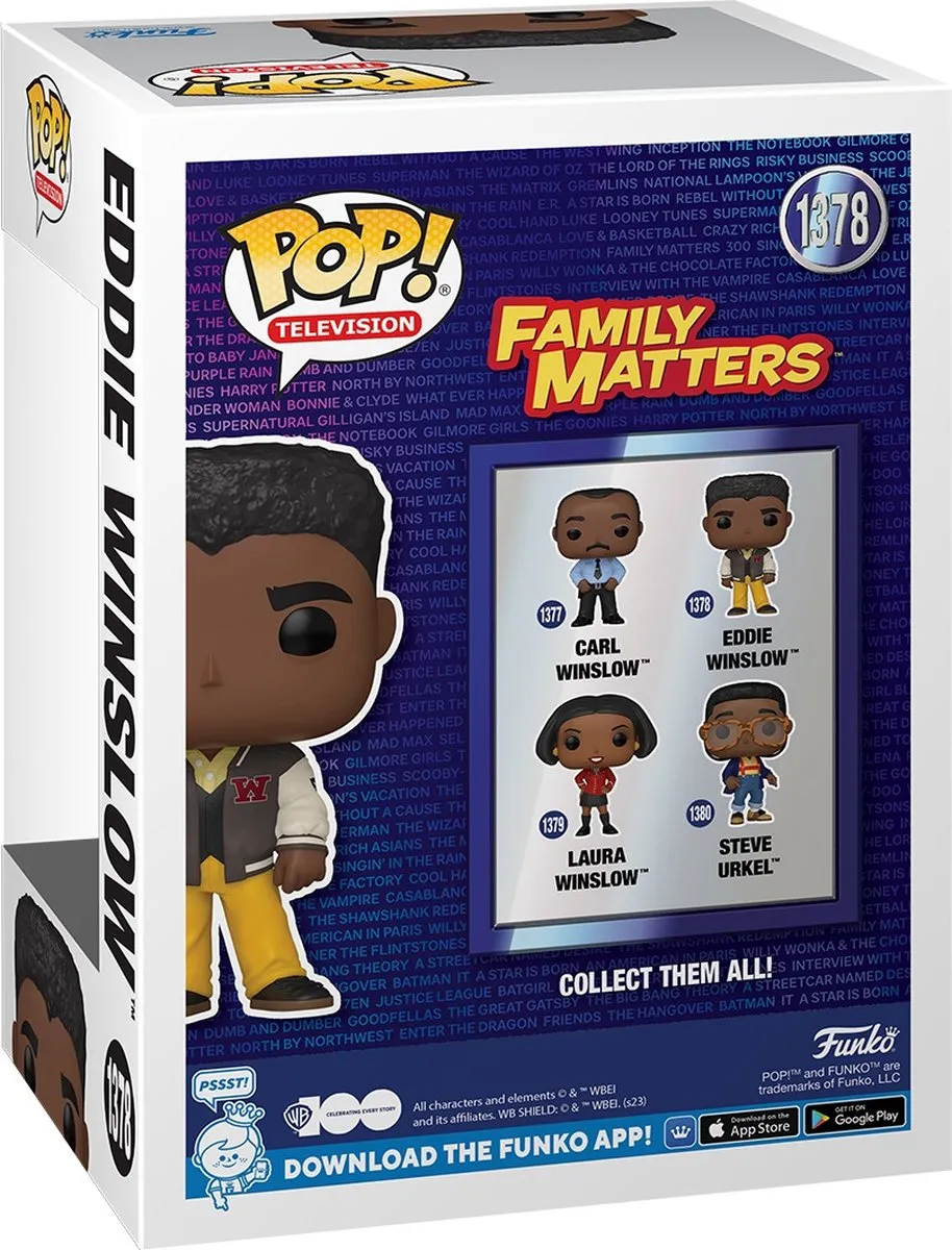 Funko Pop! TV Family Matters Eddie Winslow 72509 - Veelkleurig