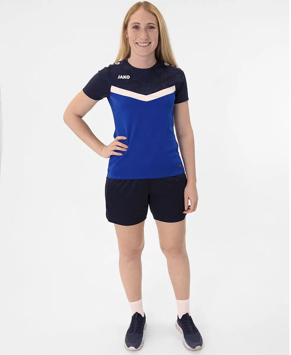 JAKO Iconic T-Shirt Dames 36 - Royal