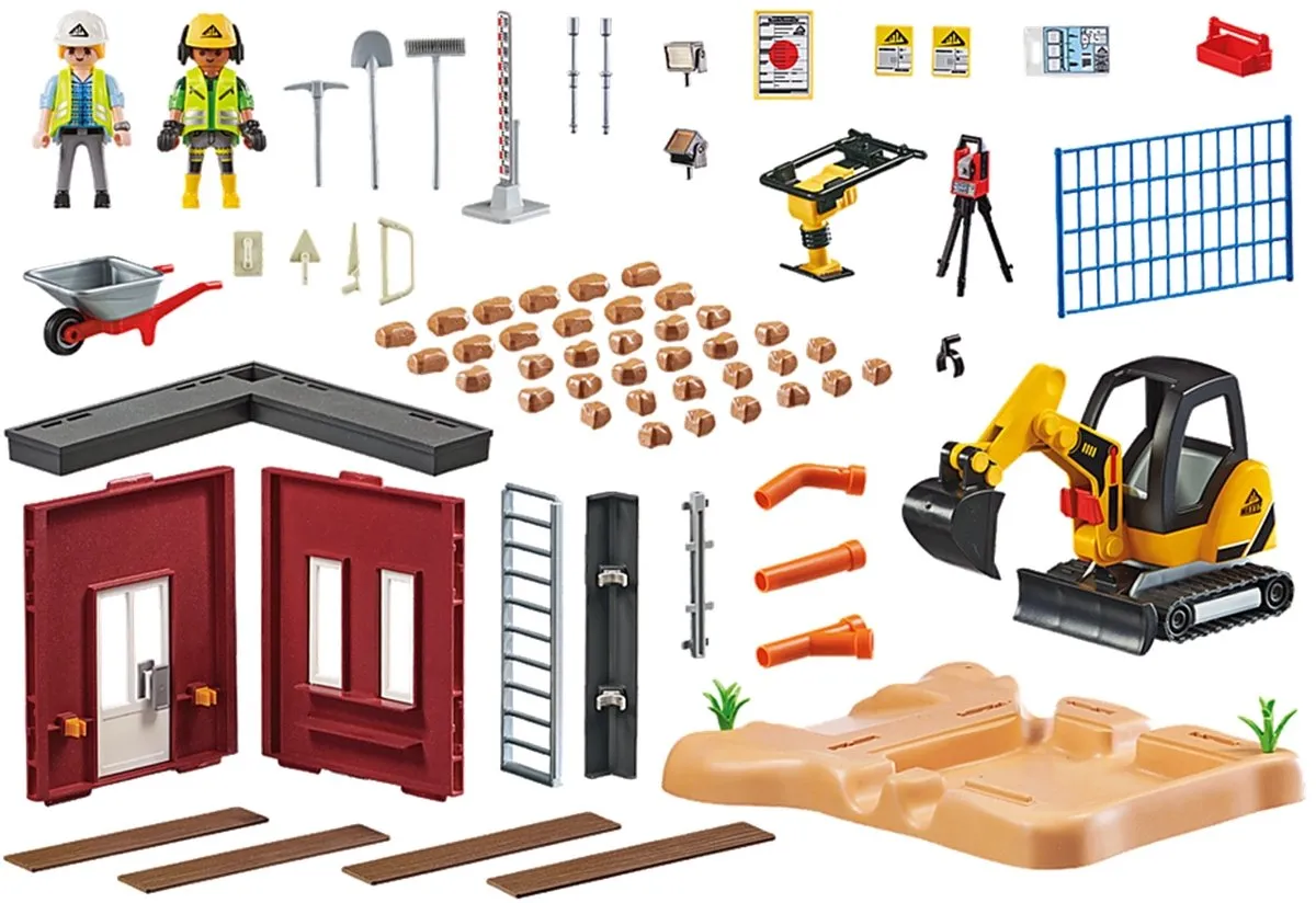 Playmobil City Action Mini Graafmachine 70443 - Multicolor