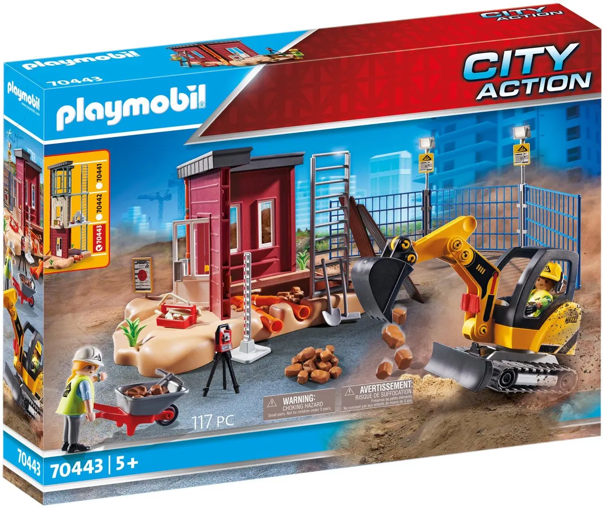 Playmobil City Action Mini Graafmachine 70443