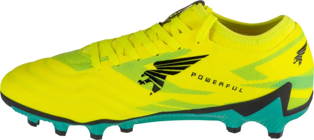 Joma Powerful 2411 FG Voetbalschoenen - Geel - Maat 42 - afbeelding 2 van 4