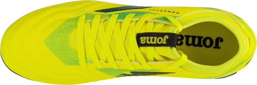 Joma Powerful 2411 FG Voetbalschoenen - Geel - Maat 42 - afbeelding 3 van 4