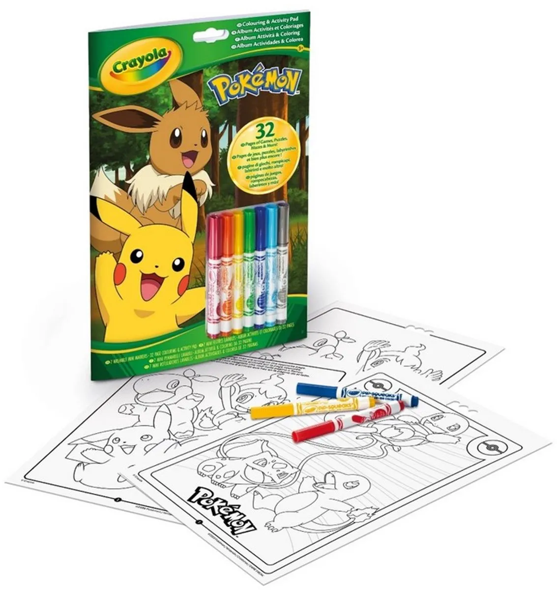 Crayola Pokémon Kleurboek