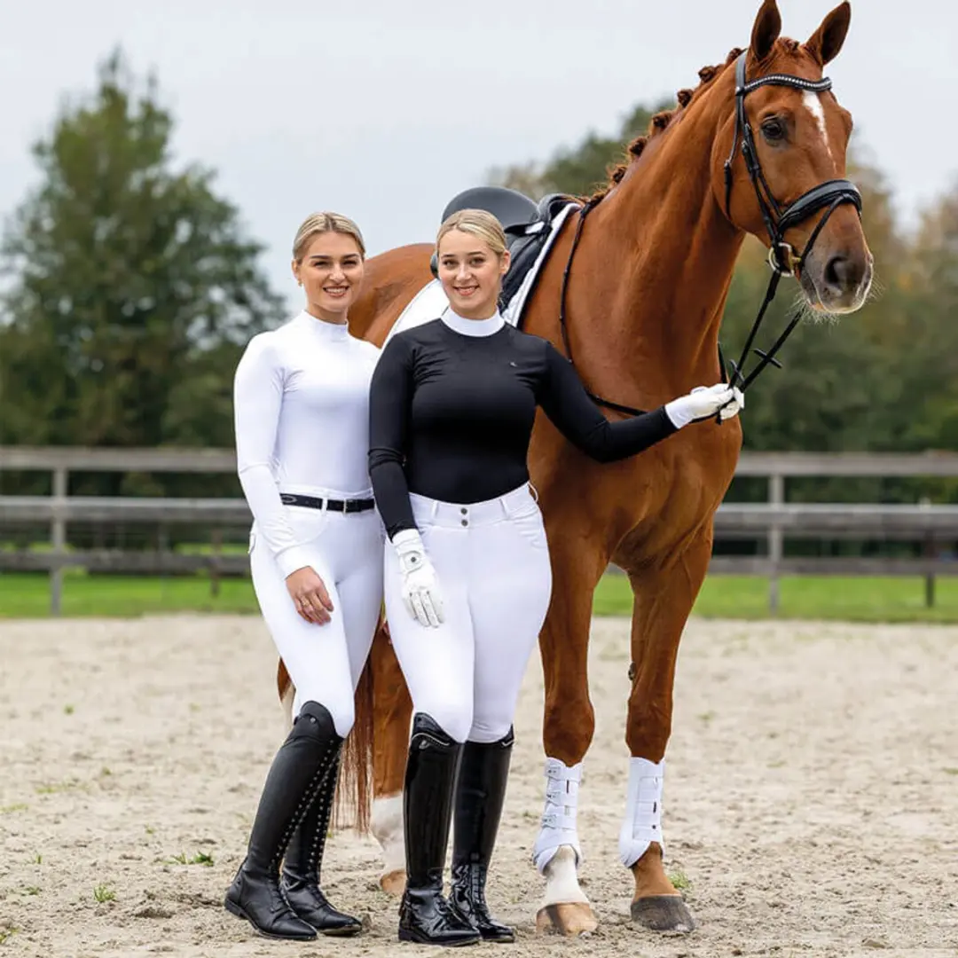 QHP Amilara Wedstrijdshirt - 38 - Wit