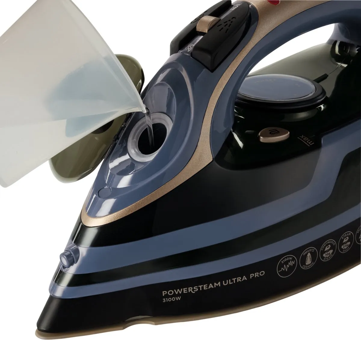Russell Hobbs Powersteam Ultra Pro 28630-56 Stoomstrijkijzer - 3100W - Blauw