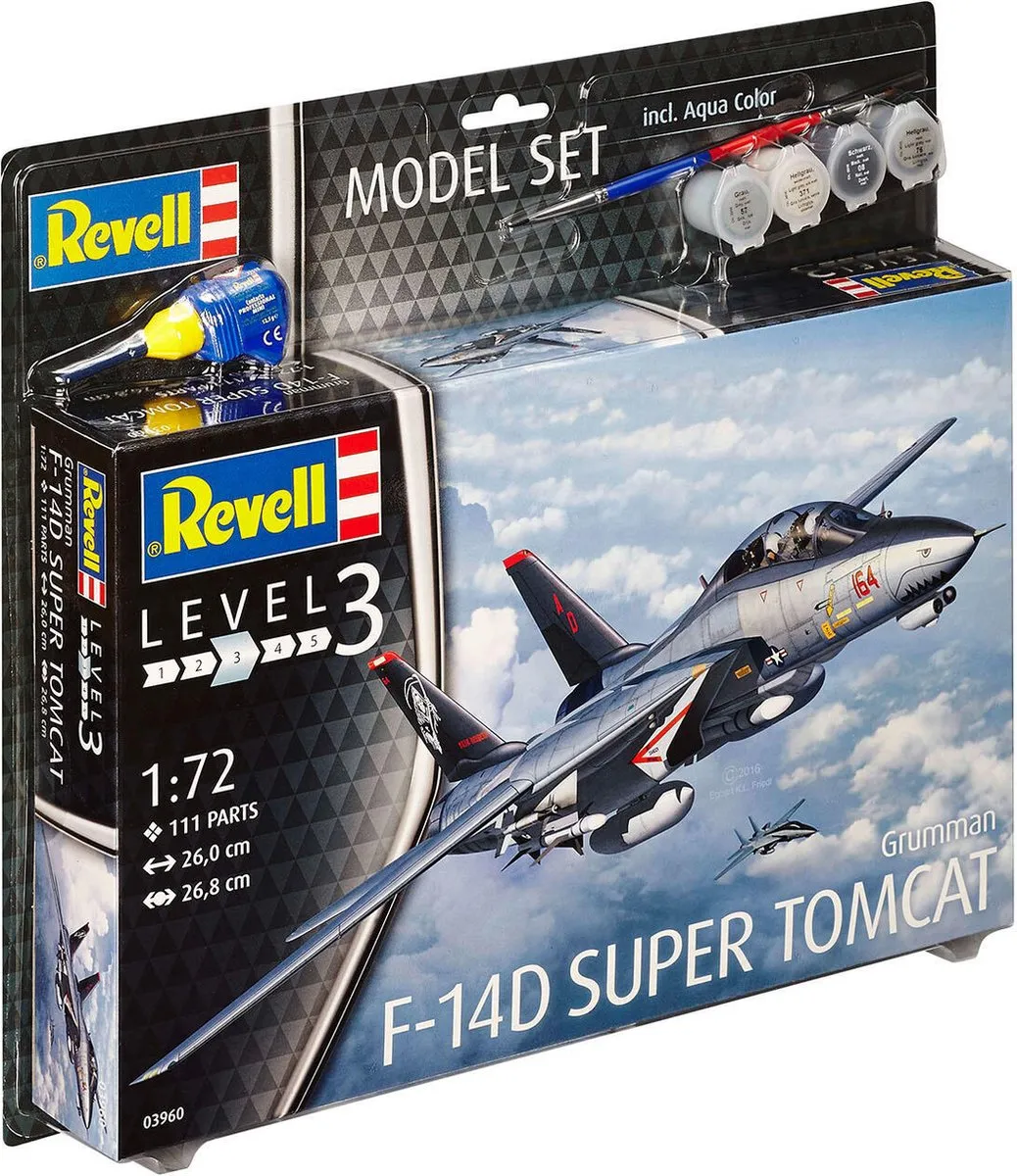 Revell 63960 F-14D Super Tomcat Modelbouwpakket 1:72