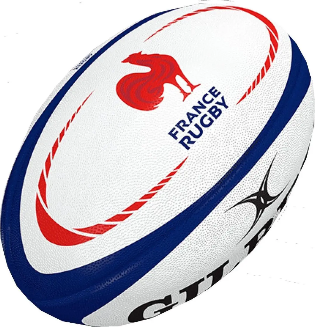 Gilbert Rugbybal Replica Frankrijk Maat 5 - Multikleur