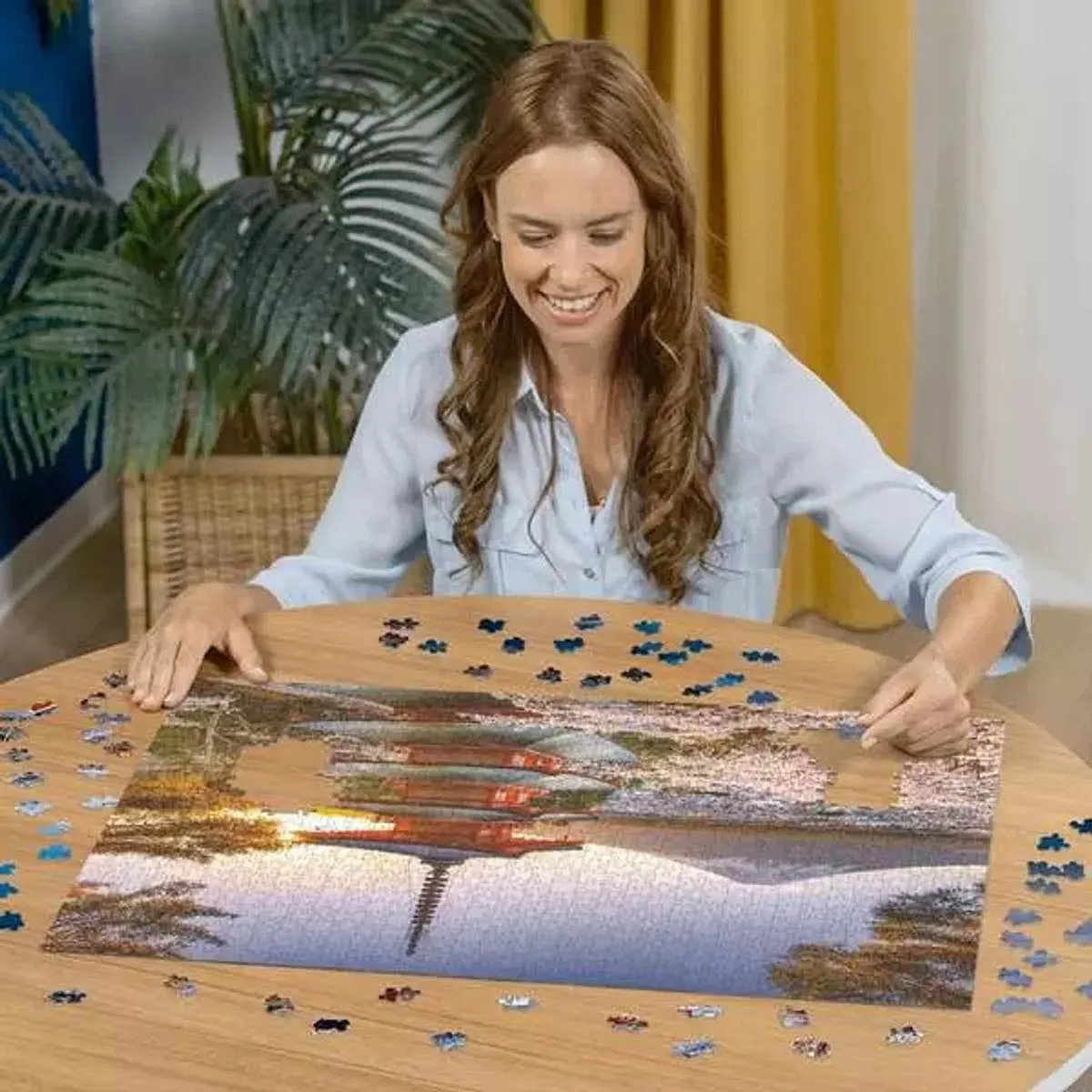 Ravensburger Puzzel Kersenbloesem Fuji 1000 Stuks - Multicolor