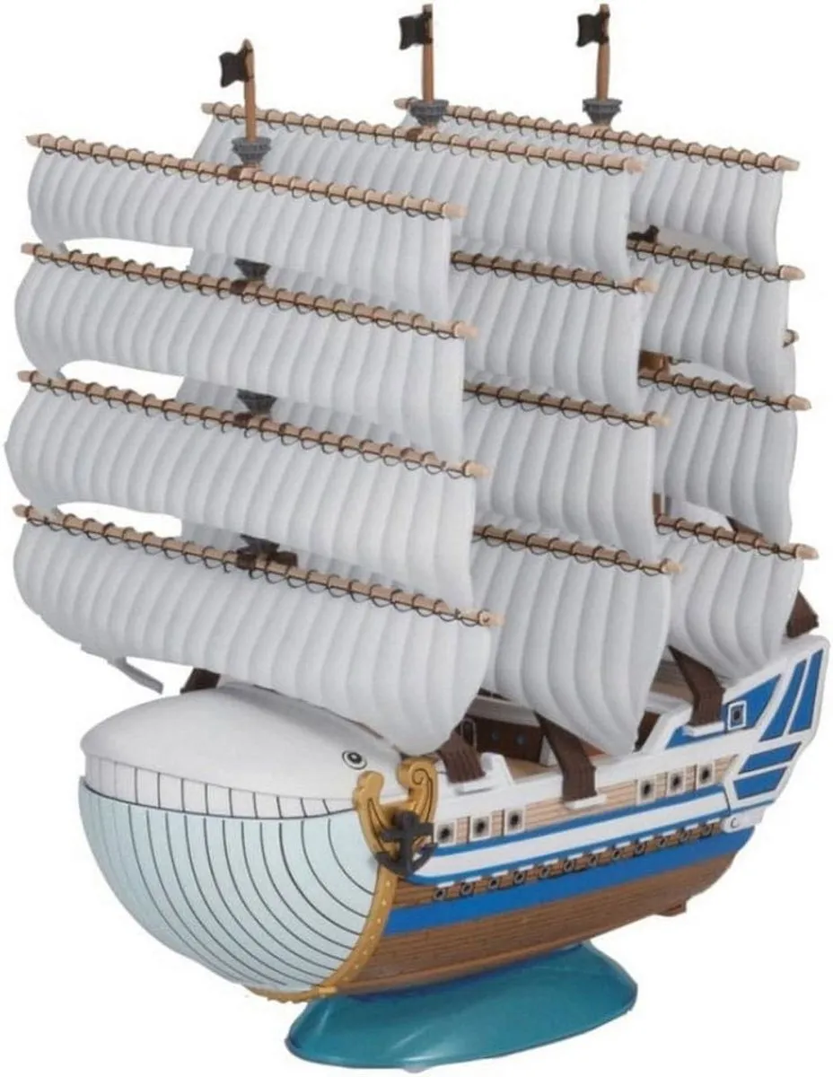 Bandai Namco One Piece Grand Ship Collection Moby Dick Modelkit - Zwart