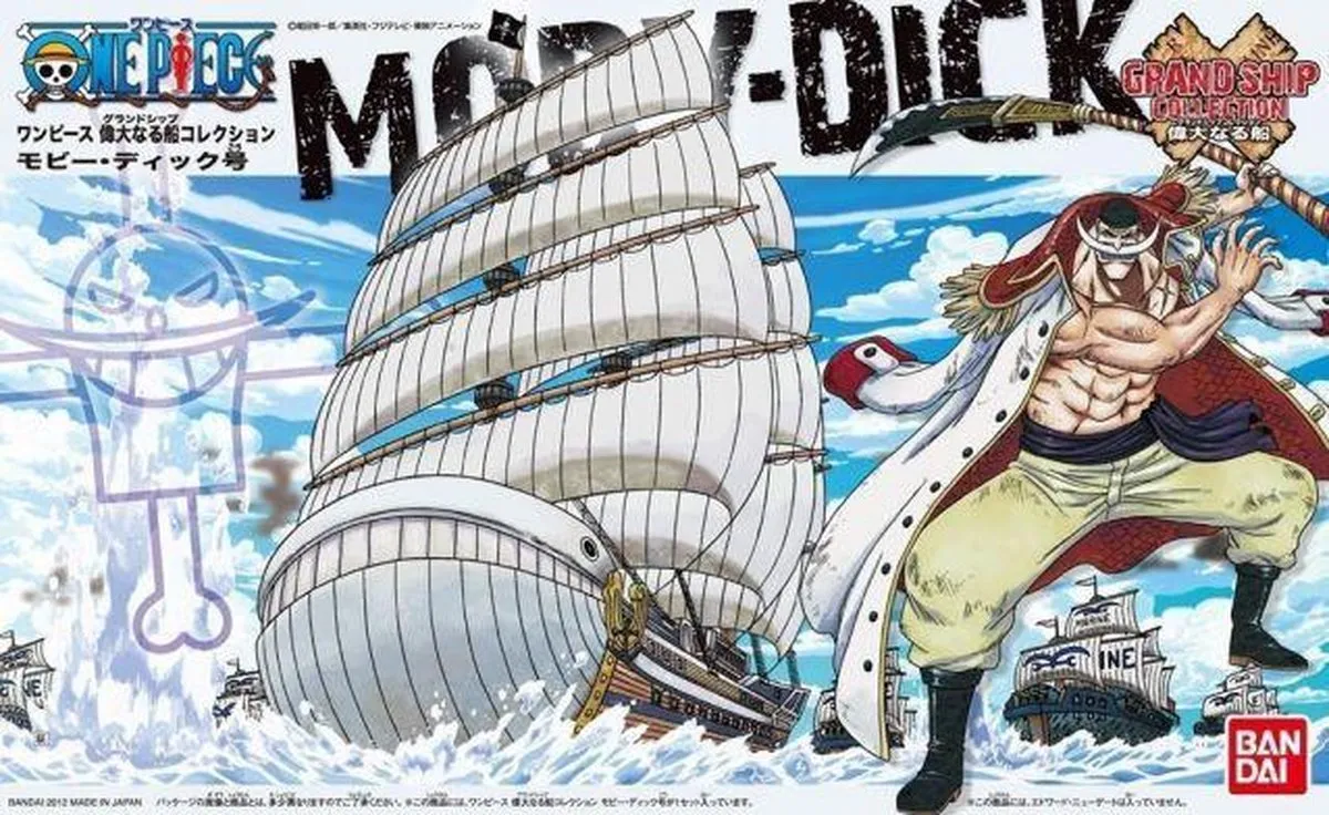 Bandai Namco One Piece Grand Ship Collection Moby Dick Modelkit