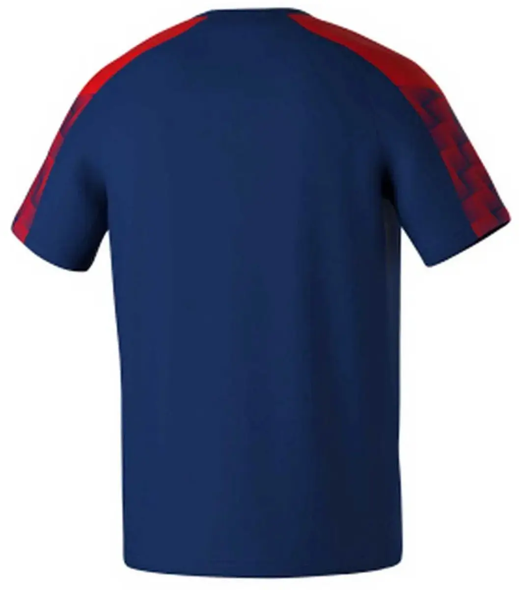 Erima Evo Star T-Shirt Heren M - Marine/Rood