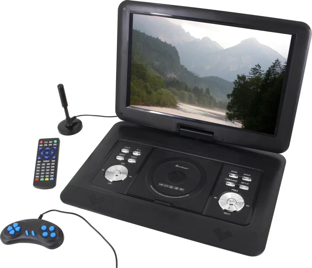 Soundmaster PDB1600SW Portable DVD-speler - 15,4" TFT - Zwart