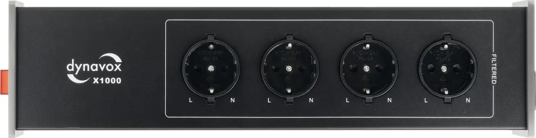 Dynavox X1000B HiFi Netfilter - Zilver - afbeelding 3 van 5