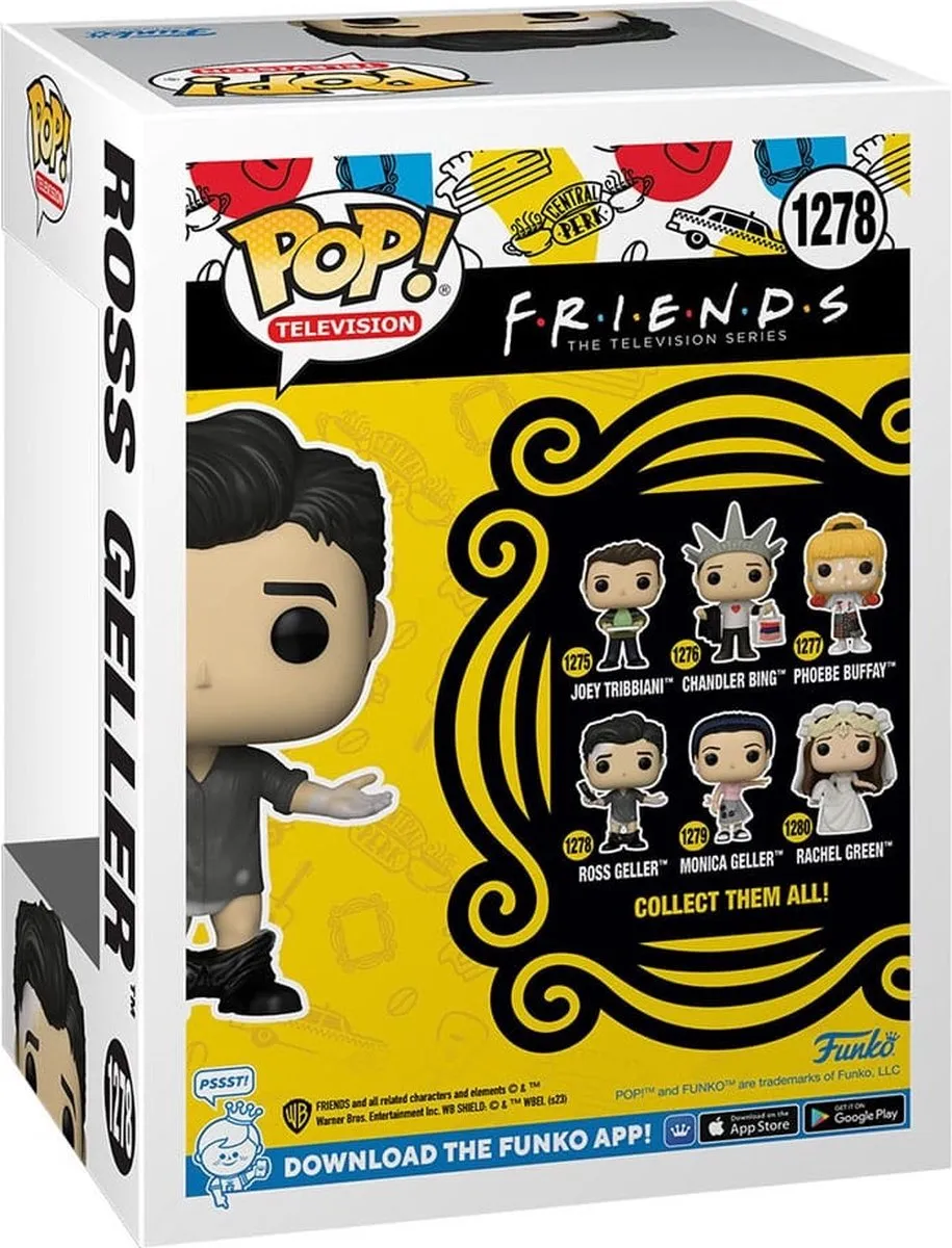 Funko Pop Ross Geller Friends #1278 - Multi