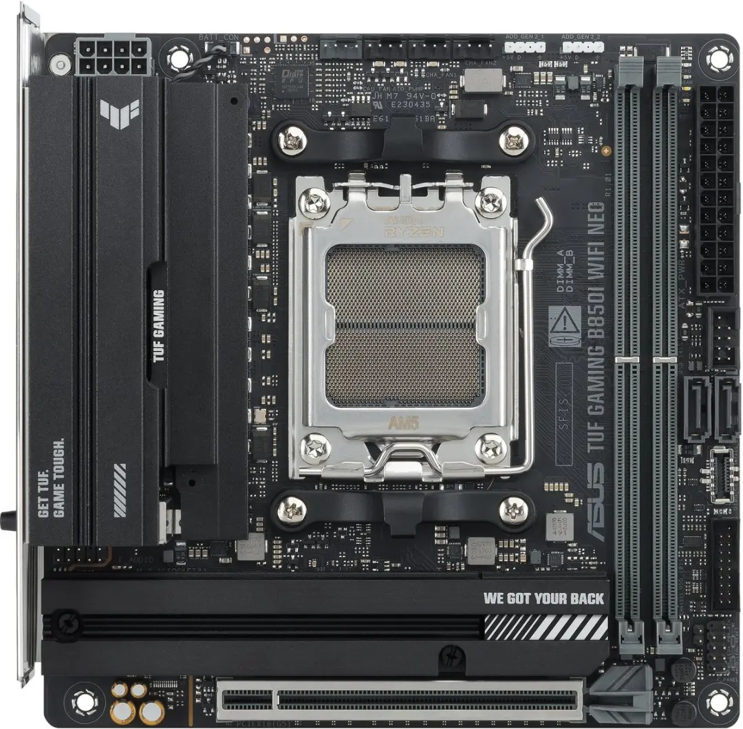 ASUS TUF GAMING B850I WIFI NEO AMD B850 Socket AM5 mini ITX