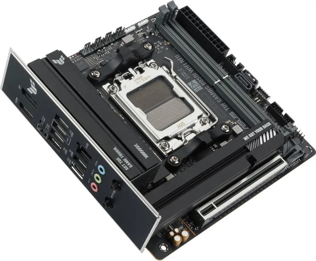 ASUS TUF GAMING B850I WIFI NEO AM5 - mini-ITX - afbeelding 3 van 6