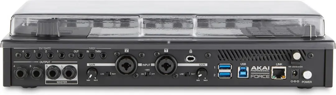 Decksaver Akai Force Cover - Transparant - afbeelding 4 van 6