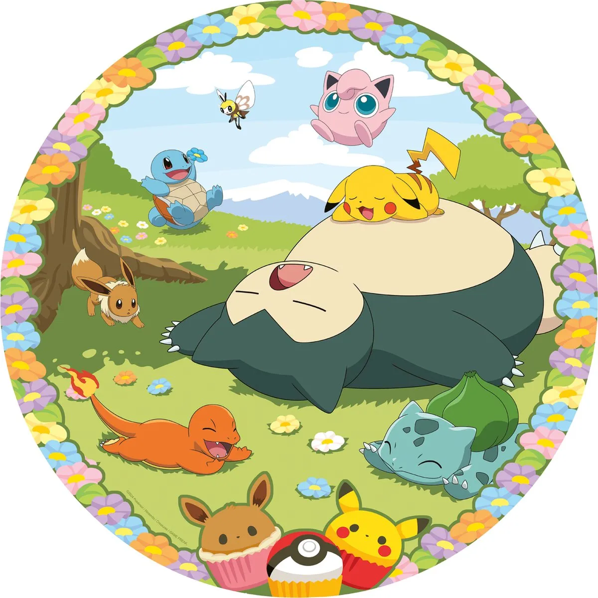 Ravensburger Pokémon Ronde Legpuzzel 500 Stuks - 12001131