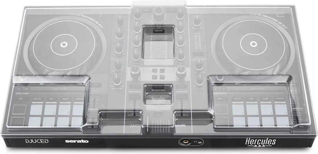 Decksaver LE Hercules DJ Control Inpulse 500 Cover - Transparant - afbeelding 5 van 5