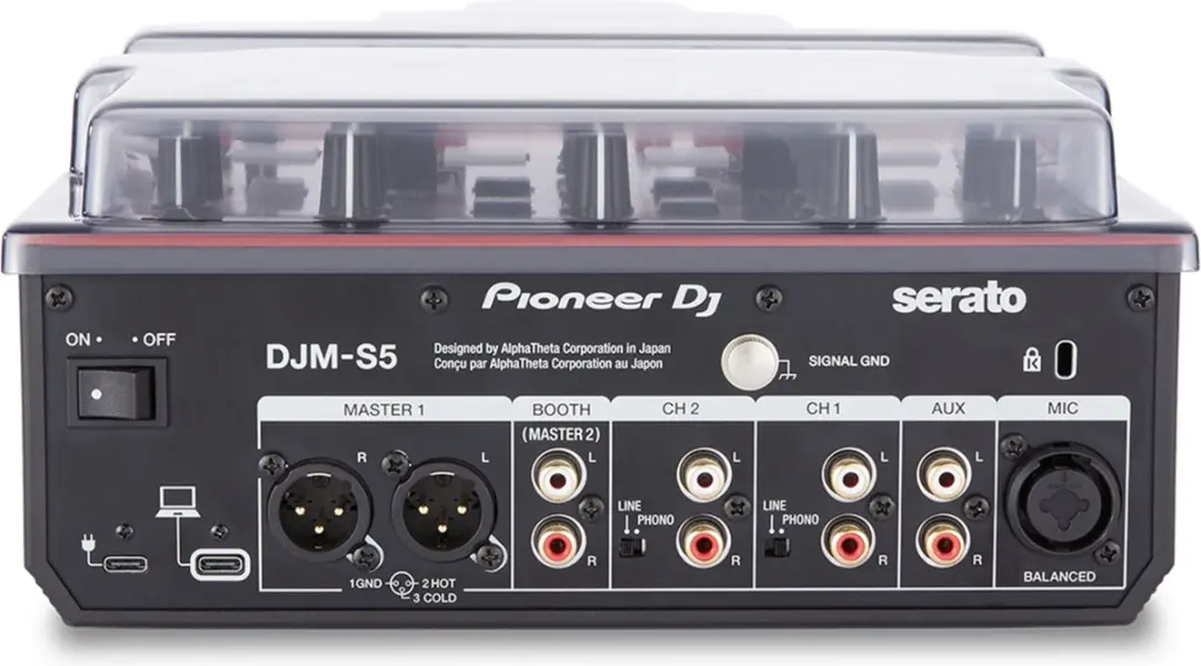 Decksaver DJM-S5 Cover Transparant - afbeelding 5 van 5