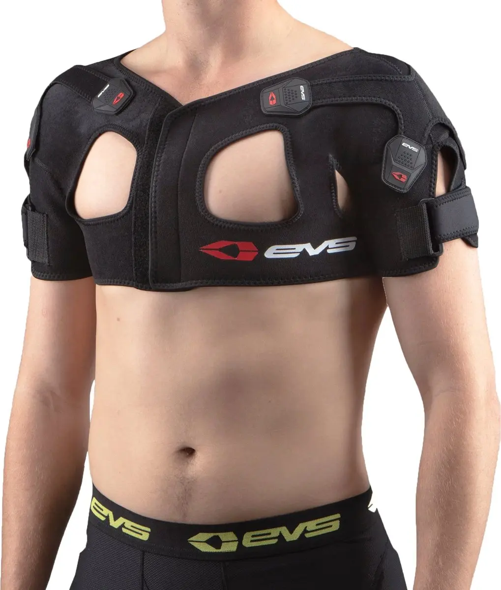 EVS Schouderbrace Stabilisator SB05 - Zwart - Links & Rechts (dubbelzijdig) - XL (106-116 cm)