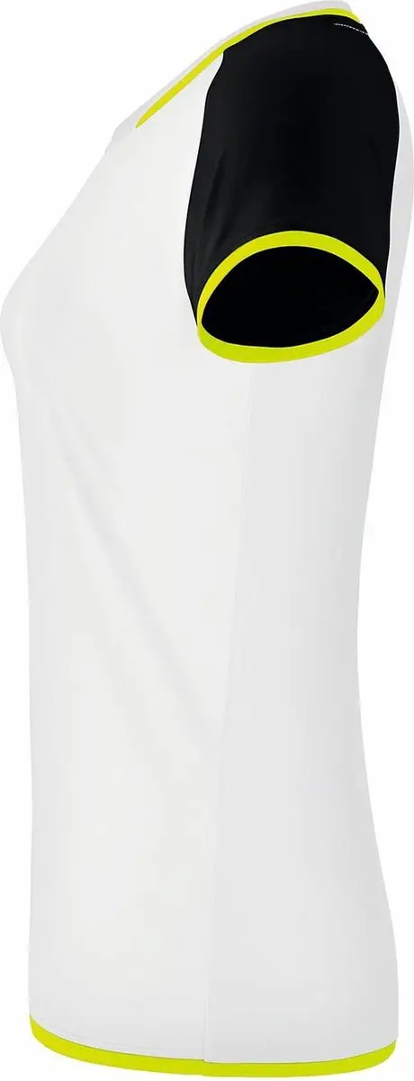 Erima Sportshirt 40 - Wit/Zwart/Lime Geel - afbeelding 3 van 3